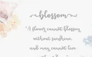 Floristy - Floral Font