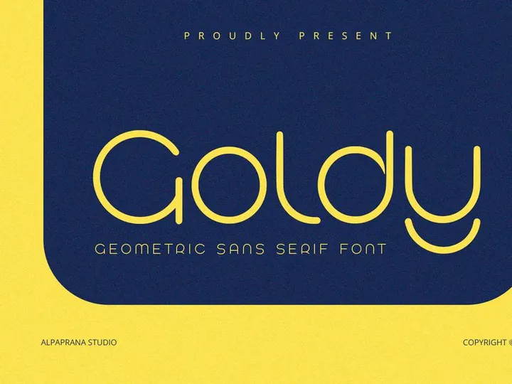 Goldy - Sans Serif