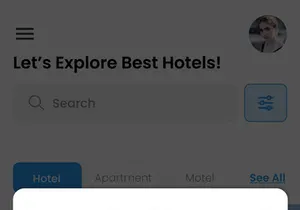 Hotel Booking App Design