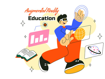 10 Augmented Reality Education Illustration