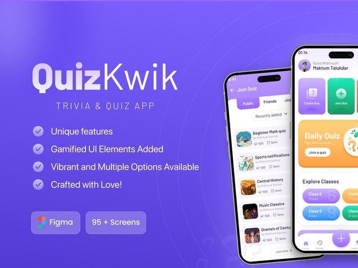 QuizKwik-Trivia & Quiz App