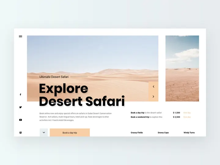 Desert Safari - Hero Header