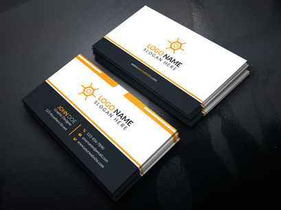 Minimal Business Card Design Template