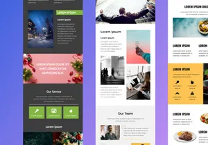 Daveu Email Newsletter Templates Figma