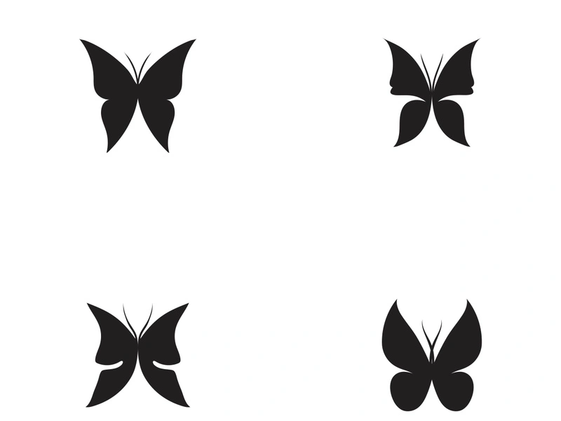 Butterfly icon design