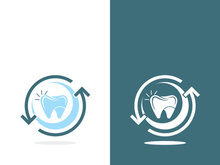 Dental logo template vector illustration icon design