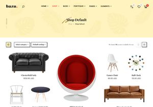 BAZU | Multi-Purpose Responsive E-commerce Template