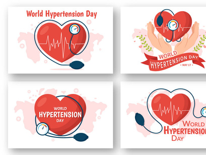 13 World Hypertension Day Illustration