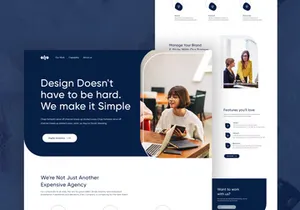ollo ll Landing Page design