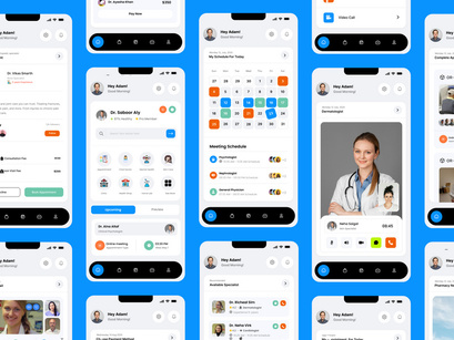Healthcare Application Design - App UI Kit
