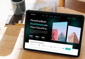 InState - Real Estate Landing Page Design