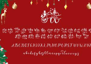 Winter Christmas Monogram