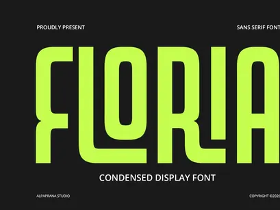 Floria - Display Font