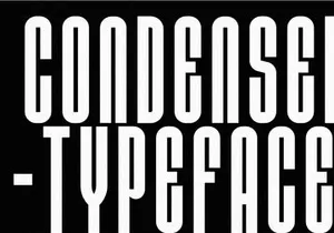 Harmera - Condensed Sans Serif Font