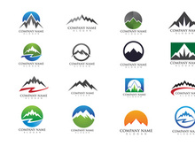 Mountain Landscape vector Logo