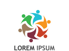 Logo of group of people or community of people.