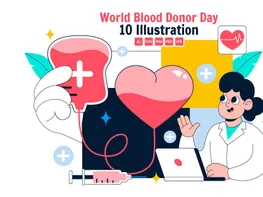 10 World Blood Donor Day Illustration preview picture