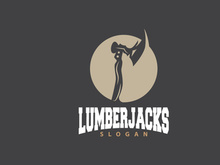 Axe Logo Simple Design Illustration Symbol Template