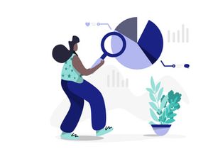 Social Media flat illustration