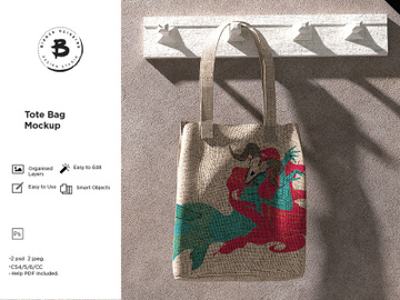 Urban Style Totebag Mockup preview picture
