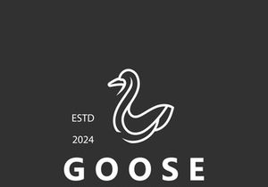 Animal Goose bird nature logo with modern style inspiration. premium design