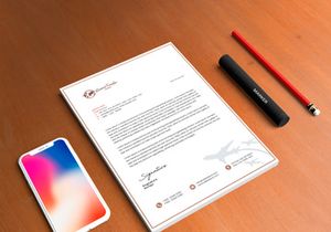Professional Travel Agency Letterhead Design