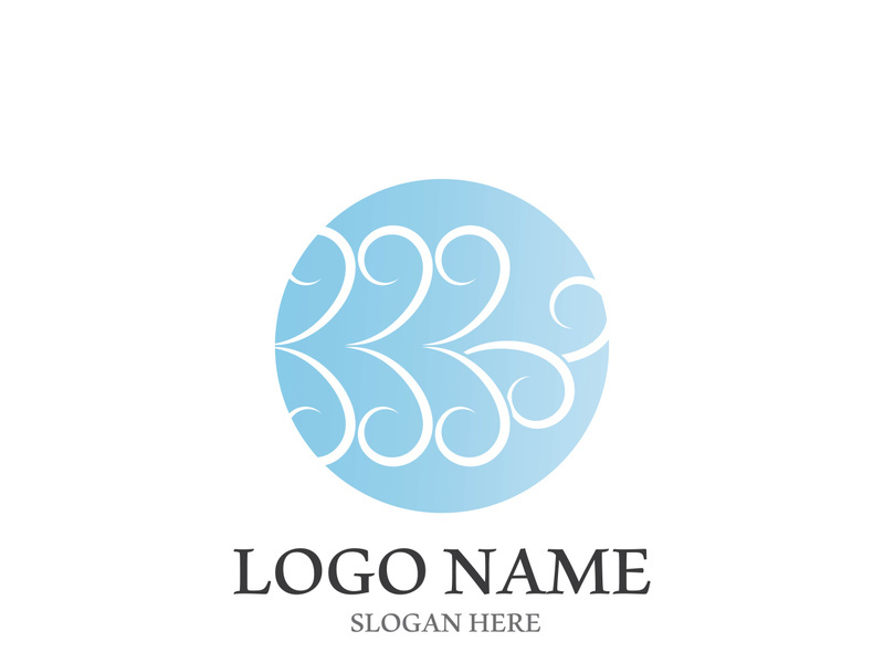 Wind icon vector illustration design template