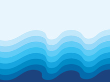 Wave blue water wallpaper background vector