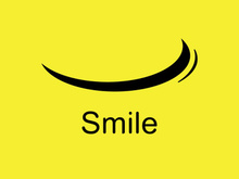 Smile emote Vector Template Design