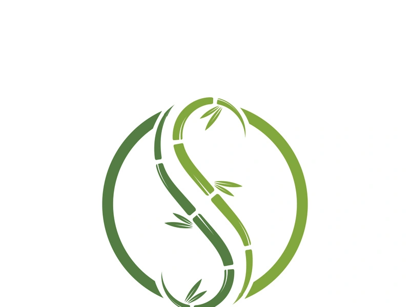 Bamboo Logo Template vector icon