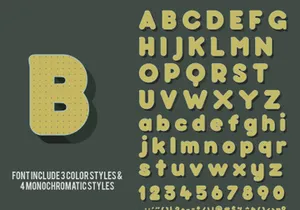 Baku - OTF color font