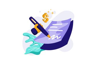 Payment Bill Icon Illustration vector for transaction