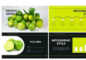 Lime Presentation Template
