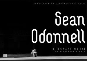 Rocky Display - Modern Sans Serif Font