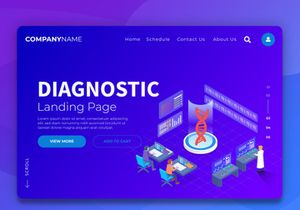 [Vol. 06] Laboratory - Landing Page Illustration