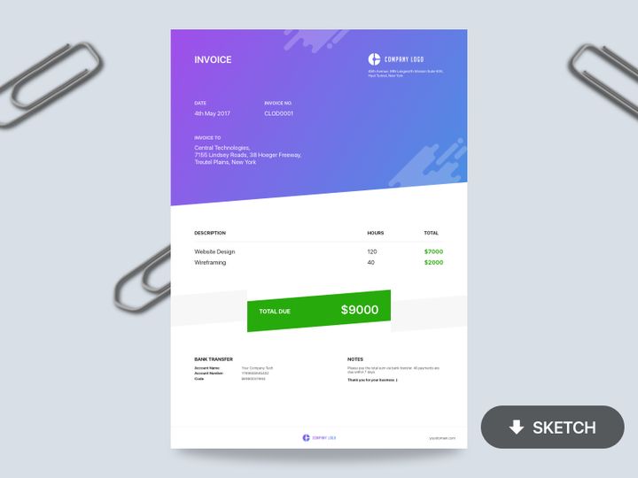 Invoice - Free Template