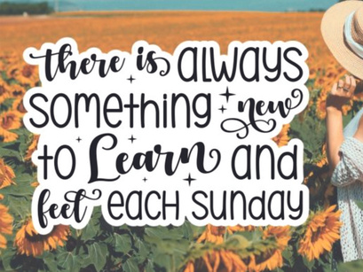 Beautiful Sunday Font