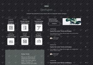 WhiteSpace - Interior Design Landing Page UI Kit