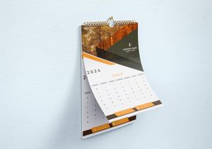 Wall Calendar 2024 Template