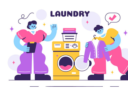 10 Laundry Room Illustration