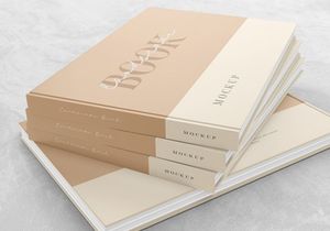 Free Landscape Book Mockup
