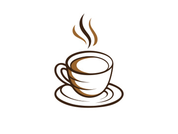 coffee logo icon vector illustration template preview picture