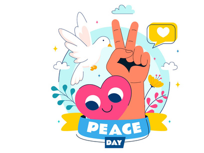 10 International Peace Day Illustration