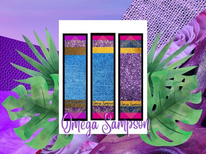 Fabulous Girls of 3 Digital Printable Downloadable Bookmarks Book Lovers Gift Avid Readers Gift Book Club Gift Gift Tags Candle Labels