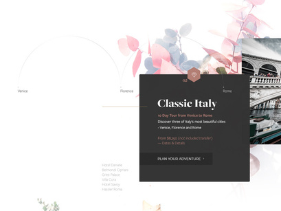Go)It — Italy Tour WebPage