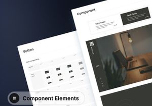 WorkCraft - Interior Design Landing Page UI Kit