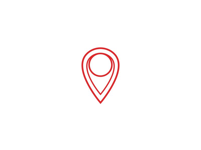 Location point Logo vector template