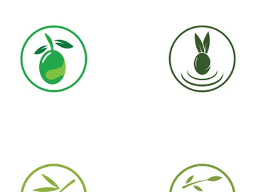 Olive fruit logo design. preview picture