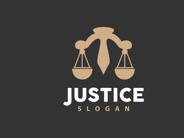 Lawyer Logo, Law Court Simple Design preview picture