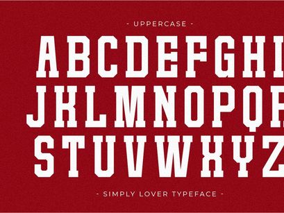 Simply Lover - Display Font